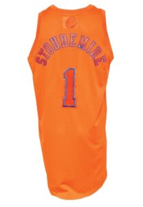 12/25/2012 Amare Stoudemire NY Knicks Christmas Day Game-Issued Road Jersey with Shooting Shirt