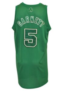 12/25/2012 Kevin Garnett Boston Celtics Christmas Day Game-Used Road Jersey