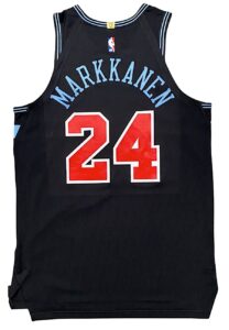 12/26/2018 Lauri Markkanen Chicago Bulls Game-Used City Edition Jersey