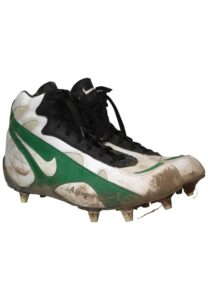 12/3/1995 Reggie White Green Bay Packers Game-Used Cleats With Socks