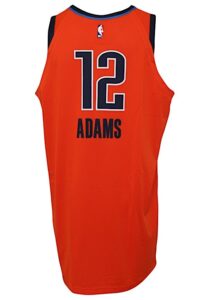 12/30/2018 Steven Adams Oklahoma City Thunder Game-Used Alternate Jersey