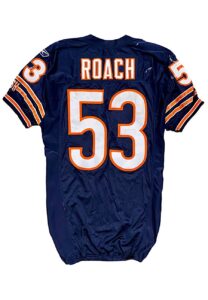 12/4/2011 Nick Roach Chicago Bears Game-Used Home Jersey