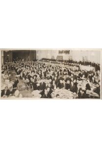 12/9/1962 B’nai B’rith Boston Sports Lodge Awards Dinner Original Photo with The Boston Celtics, Cassius Clay & Others