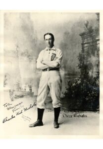 1899 Charles “Kid” Nichols Boston Beaneaters Signed Black & White Press Photo