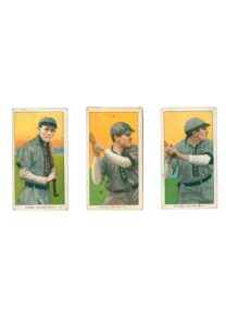 1909-11 T206 Joe Tinker, Johnny Evers, and Frank Chance – Polar Bear & Piedmont Ungraded Cards