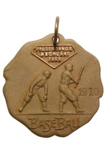 1910 Christy Mathewson Highlanders vs. Giants NYC Inter-League “Manhattan Championship” Watch Fob