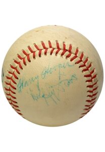 1912 Boston Red Sox Team-Signed Baseball