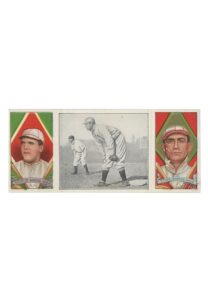 1912 Hassan Triple Folder T202 E.Cicotte/J.Stahl