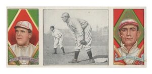 1912 Hassan Triple Folder T202 E.Cicotte/J.Stahl