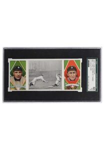 1912 T202 Hassan Triple Folders O’Leary/Cobb “Fast Work At Third” #65