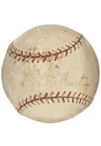 1920s Babe Ruth Single-Signed Baseball