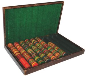 1920’s Bake Lite Poker Chip Set