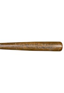 1920s Bill Barrett Chicago White Sox Pattern Bat