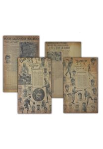 1920s Collection Book Of Original Newspaper Clippings Detailing The New York Yankees World Series’