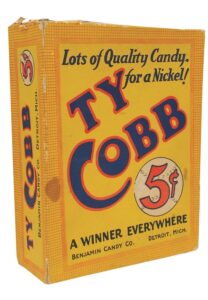 1920’s Ty Cobb Original Candy Box