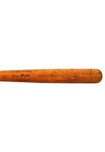 1921-22 Norman “Kid” Elberfeld Post Career Game-Used Bat