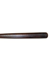 1921-31 Black Betsy Louisville Slugger Barnstorming Era Bat Attributed To Shoeless Joe Jackson