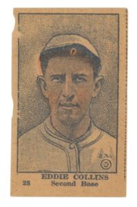 1921 W516-2-2 Hand Cut Eddie Collins #28