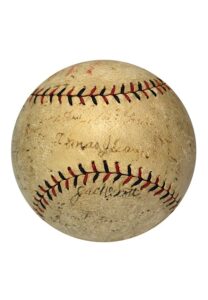 1922 New York Giants Team Signed Baseball