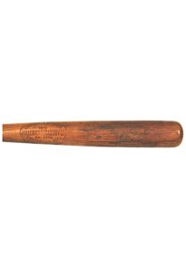 1923-25 George Sisler St. Louis Browns Game-Used & Side-Written Bat