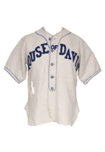 1923 House of David Baseball Team Game-Used Full Uniform & Stirrup Socks