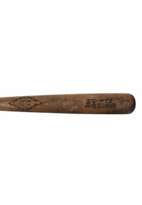 1925-29 Rogers Hornsby Zinn Beck Diamond Ace Professional Model Game Bat