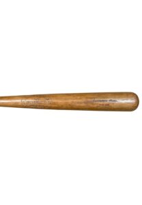 1926-31 Jimmie Foxx Philadelphia A’s Game-Used Sidewritten Bat