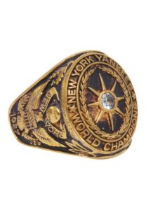 1927 Joe Dugan New York Yankees World Championship Ring