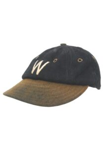 1928-31 Washington Senators Game-Used Cap Attributed to Sad Sam Jones