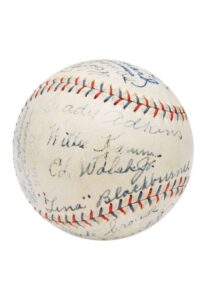 1928 Chicago White Sox Team-Signed Baseball