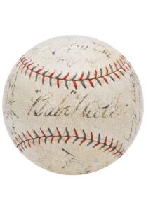 1928 New York Yankees Team-Signed Baseball