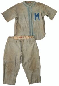 1929 Max Bishop Philadelphia A’s Game-Used Road Flannel Uniform