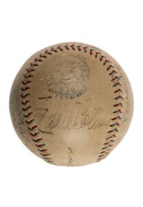 1929 Philadelphia A’s Team-Signed Baseball