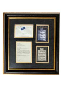 1930 Max Schmeling Championship Belt Plaque Artists Proof & Signed Photo Display