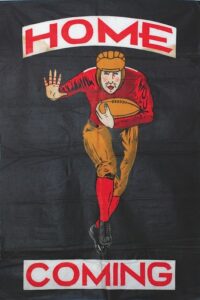 1930’s Ohio State Home Coming Football Banner