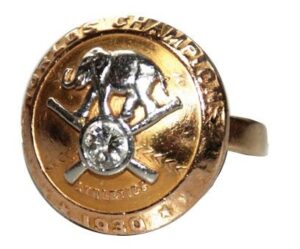 1930s Philadelphia Athletics World Championship Players Pin/Ring