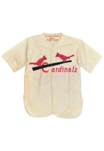 1930’s St. Louis Cardinals Flannel Jersey – Gift From George Sisler