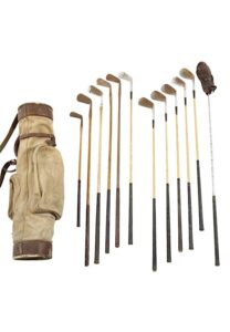 1930s Ty Cobb’s Personally Owned & Used Golf Club Set