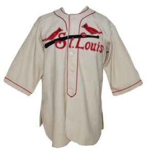 1931-1932 St. Louis Cardinals Extra Game-Issued Home Jersey & Pants