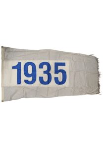 1932 & 1935 Chicago Cubs Flags Flown Over Wrigley Field