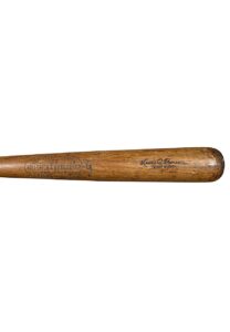 1933 Lew Fonseca Chicago White Sox Game-Used Factory Side Written Bat