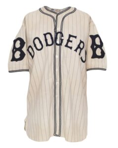 1933 Ownie Carroll Brooklyn Dodgers Game-Used Home Jersey with Dutch Leonard Game-Used Home Pants