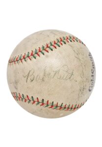 1934 New York Yankees Team Signed Baseball