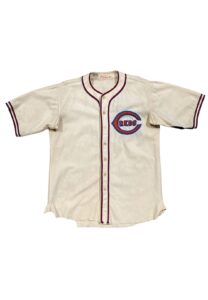 1934 Sparky Adams Cincinnati Reds Game-Used Flannel Jersey