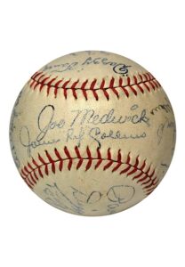 1934 St. Louis Cardinals Team Signed Baseball