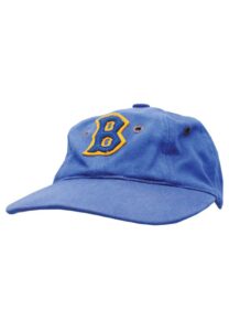 1936/1937 Bill McKechnie Boston Bees Manager Worn Cap