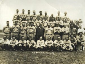 1936 NY Yankees Spring Training Team Photo