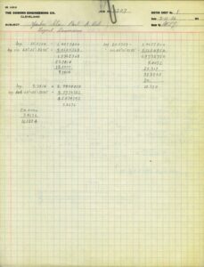 1936 Osborn Engineering Yankee Stadium 30 Page Log of Dimensions