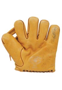 1936 Pinky Whitney All-Star Game-Used & Multi-Signed Glove