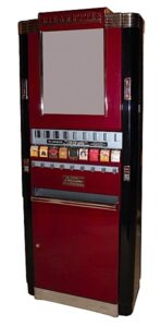 1937 DuGrenier 9 Handle Cigarette Vending Machine